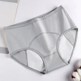 Sinvera™ Plus Size 3XL–5XL Cotton Leakproof Period Panties – High Waist, Breathable & Waterproof Menstrual Underwear for Women