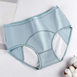 Sinvera™ Plus Size 3XL–5XL Cotton Leakproof Period Panties – High Waist, Breathable & Waterproof Menstrual Underwear for Women