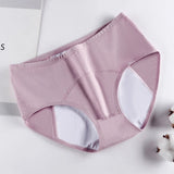 Sinvera™ Plus Size 3XL–5XL Cotton Leakproof Period Panties – High Waist, Breathable & Waterproof Menstrual Underwear for Women