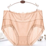 Sinvera 5XL Plus Size Postpartum Cotton Panties – High Waist Comfort Fit for 100–150kg Women
