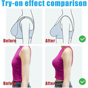 Sinvera Plus Size Deep Cup Shaping Bra – Front Closure, Full Coverage, Wireless Comfort