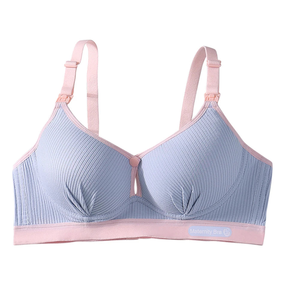 Soft Support Nursing Bra – Front-Open, Wire-Free, Comfortable Bralette for Pregnancy & Breastfeeding