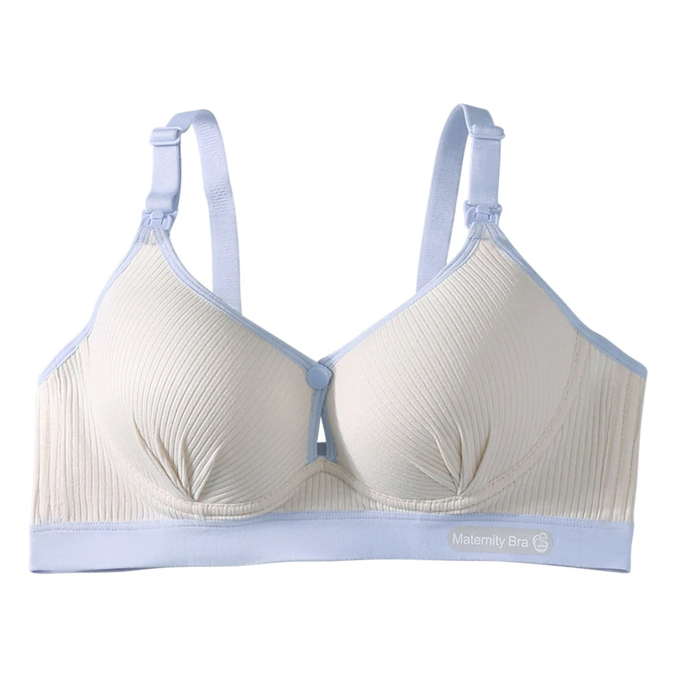 Soft Support Nursing Bra – Front-Open, Wire-Free, Comfortable Bralette for Pregnancy & Breastfeeding
