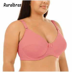 Sinvera™ SupportFit – Large Size Underwire Bra with Thin Non-Padded Cups | C–D Cup Comfort Series (C21)