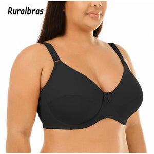 Sinvera™ SupportFit – Large Size Underwire Bra with Thin Non-Padded Cups | C–D Cup Comfort Series (C21)