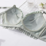 Soft Wireless Push-Up Lingerie Set with Adjustable Straps – Comfortable Everyday Bra & Panty Set