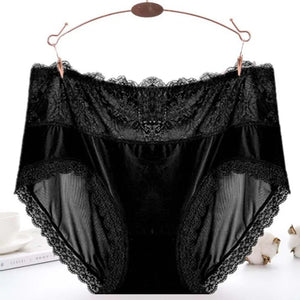 Sinvera 5XL Plus Size Postpartum Cotton Panties – High Waist Comfort Fit for 100–150kg Women