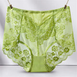 Sinvera Plus Size Lace Mesh Panties – High Waist Shaping Briefs for Tummy Control & Comfort (M-XXXL)