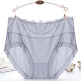 Sinvera 5XL Plus Size Postpartum Cotton Panties – High Waist Comfort Fit for 100–150kg Women