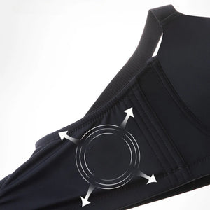 Sinvera Plus Size Seamless Push-Up Bra – Full Coverage, Wireless, Anti-Sagging Comfort Support