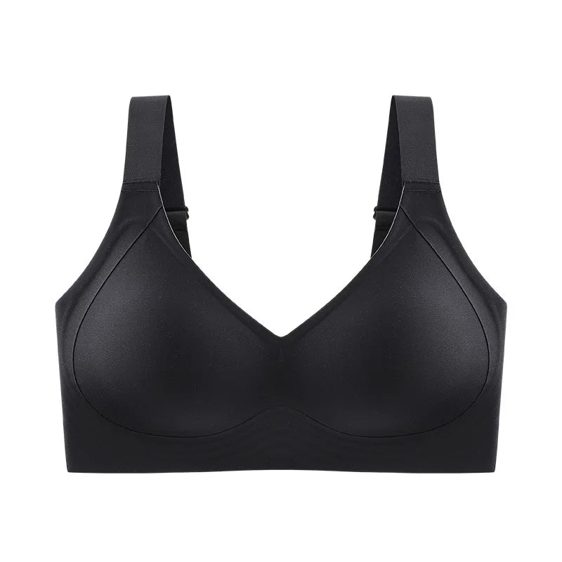 Sinvera Seamless Wireless Plus Size Bra – Ultra-Comfort Bralette for Women M to 6XL