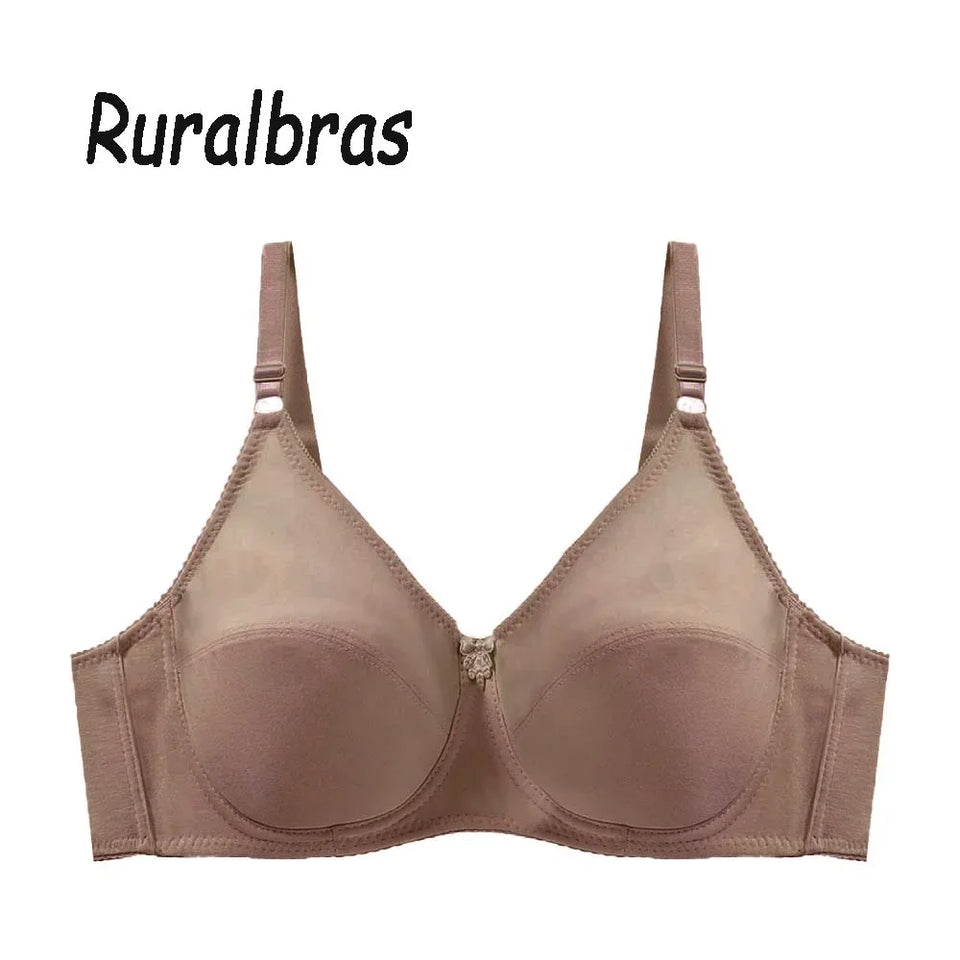 Sinvera™ SupportFit – Large Size Underwire Bra with Thin Non-Padded Cups | C–D Cup Comfort Series (C21)