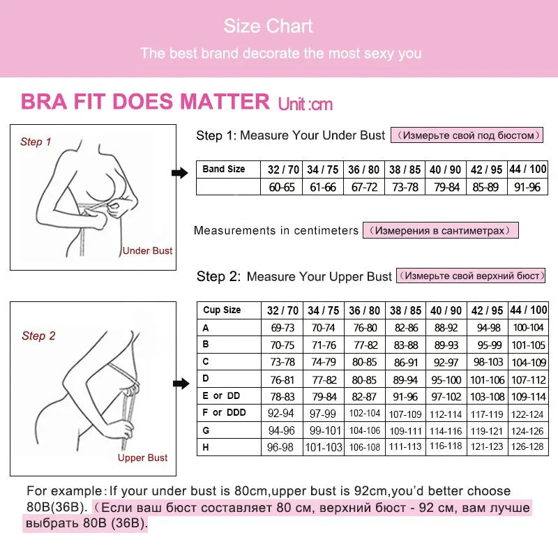 Sinvera Seamless Front Closure Push-Up Bra – Plus Size, Wireless, Comfortable Lift Support for Everyday Wear