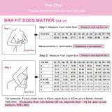 Sinvera Seamless Front Closure Push-Up Bra – Plus Size, Wireless, Comfortable Lift Support for Everyday Wear