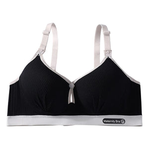 Soft Support Nursing Bra – Front-Open, Wire-Free, Comfortable Bralette for Pregnancy & Breastfeeding