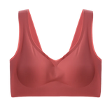 Sinvera Seamless Wireless Sports Bra – Push-Up Support, Plus Size Comfort Fit (M-7XL)
