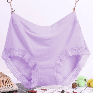 Sinvera Plus Size Modal Panties – Breathable High Waist Briefs for Curvy & Mature Women (Up to 120kg)