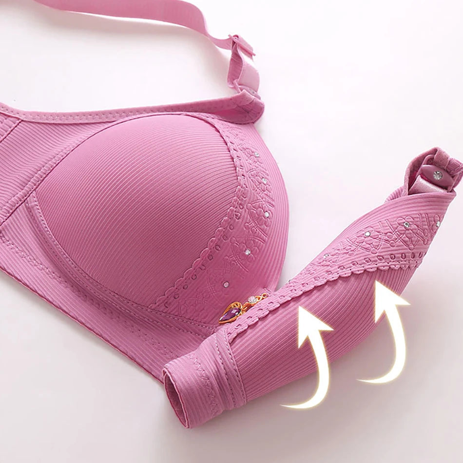 Sinvera Full Cup Soft Wireless Bra – Breathable, Supportive, Everyday Comfort