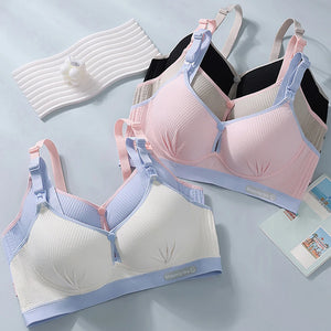 Soft Support Nursing Bra – Front-Open, Wire-Free, Comfortable Bralette for Pregnancy & Breastfeeding