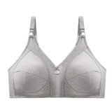 Sinvera Plus Size Wireless Cotton Lace Bra – Deep V, Soft & Supportive, C to G Cup