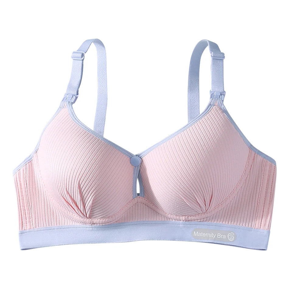 Soft Support Nursing Bra – Front-Open, Wire-Free, Comfortable Bralette for Pregnancy & Breastfeeding