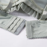 Soft Wireless Push-Up Lingerie Set with Adjustable Straps – Comfortable Everyday Bra & Panty Set