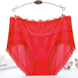 Sinvera 5XL Plus Size Postpartum Cotton Panties – High Waist Comfort Fit for 100–150kg Women